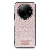 Xiaomi Redmi A3 4G Kılıf Bright Zarif Boncuk İşlemeli Tasarım Simli Kapak