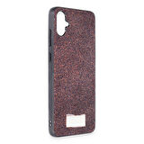 Samsung Galaxy A05 Kılıf Bright Zarif Boncuk İşlemeli Tasarım Simli Kapak