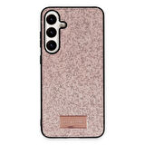 Samsung Galaxy S24 Kılıf Bright Zarif Boncuk İşlemeli Tasarım Simli Kapak