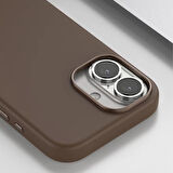 Apple İphone 16 Kılıf Jinta Magsafe Şık Tasarım Kapak