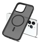 Apple İphone 14 Kılıf Jota Magsafe Kenarları Renkli Tasarım Kapak