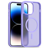 Apple İphone 15 Pro Max Kılıf Jota Magsafe Kenarları Renkli Tasarım Kapak