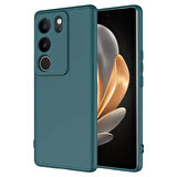 Vivo V29 5G Kılıf Mara Lansman İçi Kadife Silikon Kapak