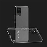 Vivo V21E Kılıf Coss Arkası Sert Yanları Yumuşak Silikon Kapak