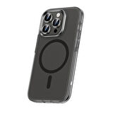 Apple iPhone 15 Pro Kılıf Airbagli Magsafe Wireless Şarj Özellikli Lens Koruyuculu Klaptika Kapak