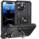 Apple iPhone 15 Pro Kılıf  Vega Zırh Tank Tam Koruma Silikon Kapak