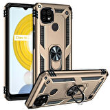 Realme C21 Kılıf Vega Zırh Tank Tam Koruma Silikon Kapak