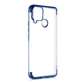 Realme C25 Kılıf Dört Köşeli Lazer Silikon Kapak