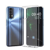 Realme 7 Kılıf Süper Şeffaf Silikon Kapak