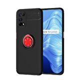 Realme 7 Pro Kılıf Ravel Yüzüklü Standlı Silikon Kapak