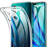 Realme 6 Kılıf Süper Şeffaf Silikon Kapak