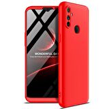 Realme 5i Kılıf 360 Tam Koruma Ön Ve Arka Sert Mika Kapak Ays