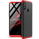 Realme 5i Kılıf 360 Tam Koruma Ön Ve Arka Sert Mika Kapak Ays