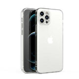 Apple iPhone 12 Pro Max Uyumlu Kılıf Süper Silikon Ultra İnce Kapak