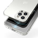 Apple iPhone 12 Pro Max Uyumlu Kılıf Süper Silikon Ultra İnce Kapak