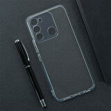 Tecno Spark 8C Uyumlu Kılıf Süper Silikon Ultra İnce Kapak