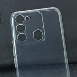 Tecno Spark 8C Uyumlu Kılıf Süper Silikon Ultra İnce Kapak