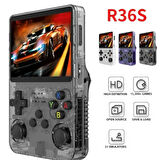 ar&be R36S Oyun Konsolu Yeni Nesil El Atarisi 64GB 15.000+ Oyun 3.5inç HD Ekran