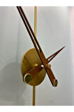 Arrow Minimalist ( Büyük Boy 90 Cm ) - Metal Duvar Saati , Modern Dekoratif Metal Duvar Saati