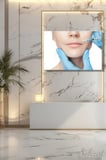 Yatay Tekli Kanvas Duvar Tablosu Modern Klinik Medikal Estetik Enjeksiyon İğne Botoks Dolgu İş