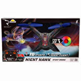 Nessiworld Night Hawk Işıklı USB Şarjlı Uzaktan Kumandalı Drone