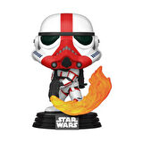 Nessiworld  POP! Star Wars The Mandalorian Incinerator Trooper 45542