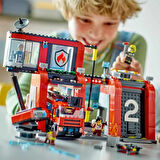 NessiWorld LEGO City İtfaiye Kamyonlu İtfaiye Merkezi 60414