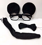 Nessiworld Mickey Mouse Gözlüğü Papyonu Kuyruğu Seti