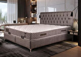 Beauty Sleep Aspendos Serisi 120*200 Yatak Baza Başlık Seti