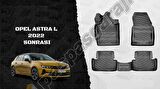 Yeni Opel Astra L 2022- Sonrası 3D Havuzlu Paspas