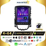 Opel Astra J TESLA 4GB + 64GB 2009-2020 Model Android QLED Kablosuz Carplay Navigasyon Multimedya Si
