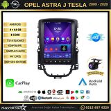 Opel Astra J TESLA 4GB + 64GB 2009-2020 Model Android QLED Kablosuz Carplay Navigasyon Multimedya Si