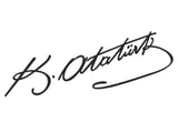 Atatürk İmzası Sticker 30 x 9 cm