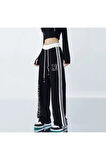 Y2k Harajuku Şeritli Eşofman Altı/pantolon