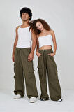Y2K Harajuku Unisex Baggy Tactical Kargo Paraşüt Pantolon