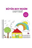 23x33 Resim Defteri, Büyük Boy Resim Defteri, 15 Yaprak, 23*33 Karton Kapak Resim Defteri