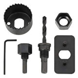 16 Parça Panç Seti Ağaç Kesme Testere Matkap Ucu Takımı Alçıpan Tavan Kesme