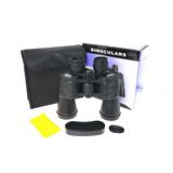 Nikula 100x100 Kauçuk Kaplamalı Mavı Cam Mercekli Dürbün