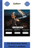 #KafaLambası Hafif Kamp Outdoor Balıkçı Av Mini Pilli COB LED 3 Mod Su Geçirmez Kafa Feneri Lambası