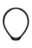 #Kilit Güvenlikli Zırhlı Çelik Halatlı YM747 120cm 20mm 5 Şifreli Siyah Motorsiklet Kilidi