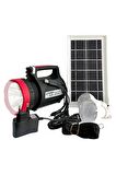 Yajıa Yj-1902t 5 W 22 Smd Led 2 Ampullü Solar Işıldak