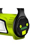 Powermaster Js-881b Şarjlı Ledli Uzun Menzilli Kamp Tipi Çok Fonksiyonlu Işıldak Fener