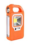 Hb-6399a Cob Ledli Solarlı 3 Kademeli Usb Çıkışlı Şarjlı Işıldak Fener (1 Adet Ampulü Un