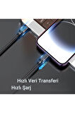 Honor 20 30 30 50 60 70 Lite 30 Pro Şarj Kablosu TypeC to TypeC 1.2M 100W Hızlı Şarj Data AzLS38CC
