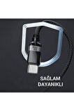 Honor 20 30 30 50 60 70 Lite 30 Pro Şarj Kablosu TypeC to TypeC 1.2M 100W Hızlı Şarj Data AzLS38CC