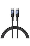 Meizu 16 16s 16T 16th 16x Şarj Kablosu 1M 65W Type-C to Type-C Hızlı Az-LS42CC