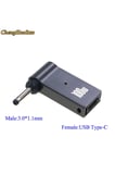 100 W USB Tip C Hızlı şarj adaptörü fiş konnektörü Evrensel USB C laptop Dönüştürücü 3011