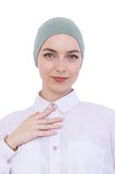 Pratik Bone Pamuklu Tesettür İç Bone, Başörtüsü İçin Hazır Viskon Şapka, Namaz Günlük Kullanım İçin
