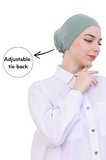 Pratik Bone Pamuklu Tesettür İç Bone, Başörtüsü İçin Hazır Viskon Şapka, Namaz Günlük Kullanım İçin