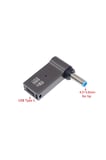 100 W USB Tip C Hızlı şarj adaptörü fiş konnektörü Evrensel USB C laptop Dönüştürücü 45x30-HP